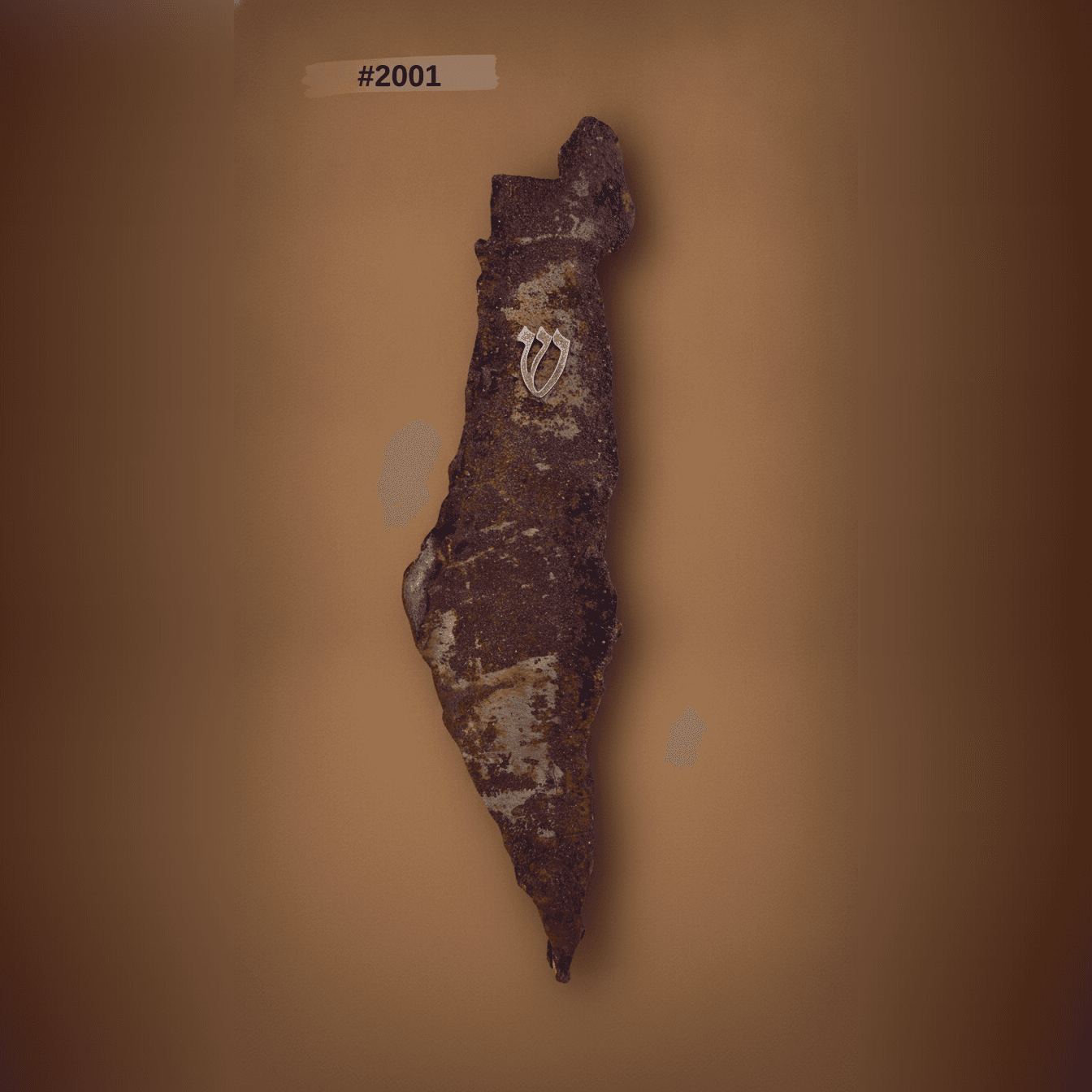 Missile Shrapnel Mezuzah # 2001