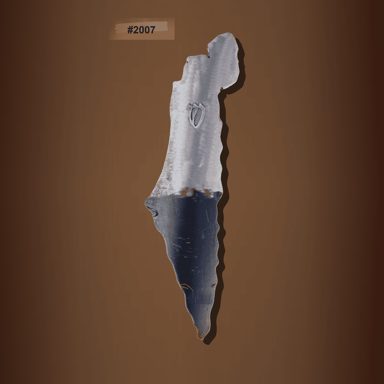 Missile Shrapnel Mezuzah # 2007